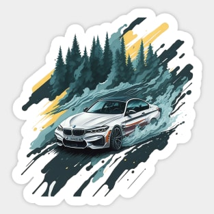 BMW In The Sky Sticker